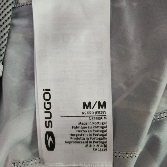 SUGOI RS Pro Cycling cycling Jersey Floral Black Medium - Picture 14 of 15